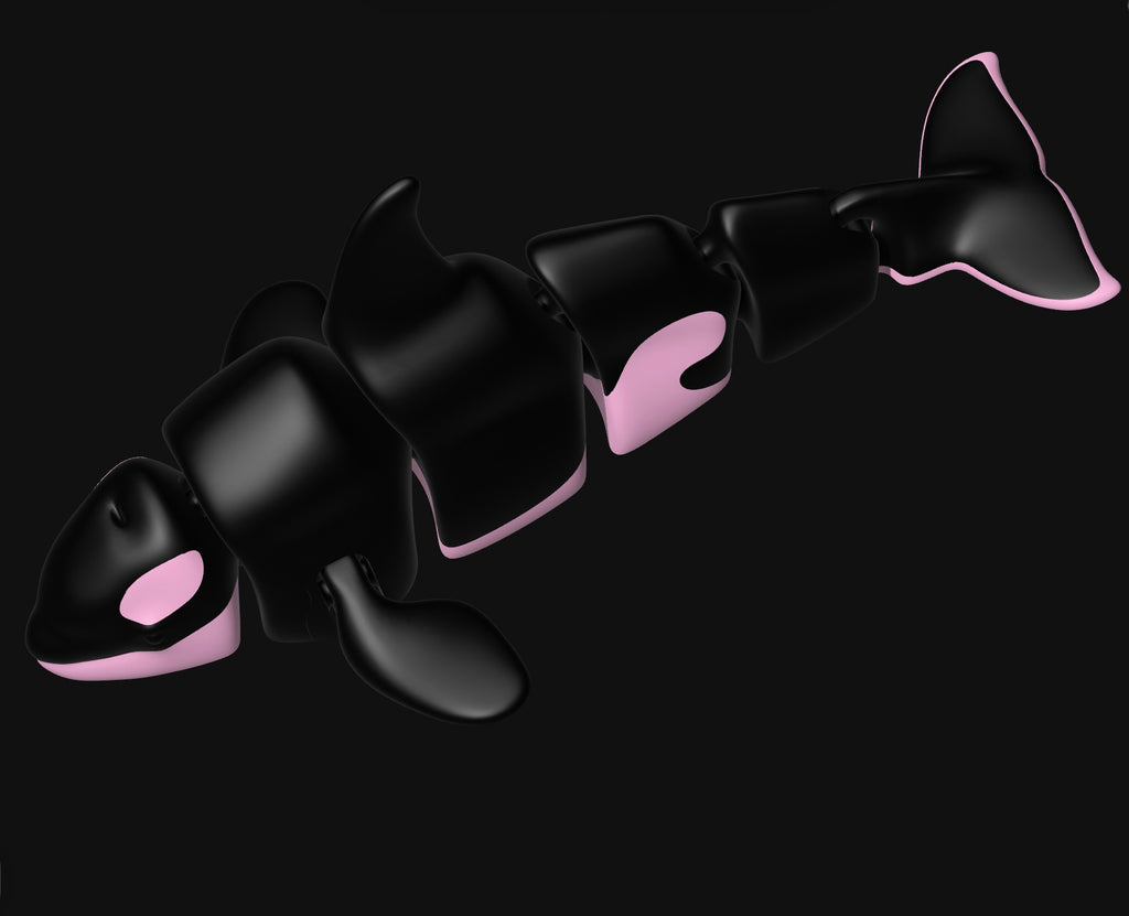 Flexi-Toy Orca Black/Sakura Pink