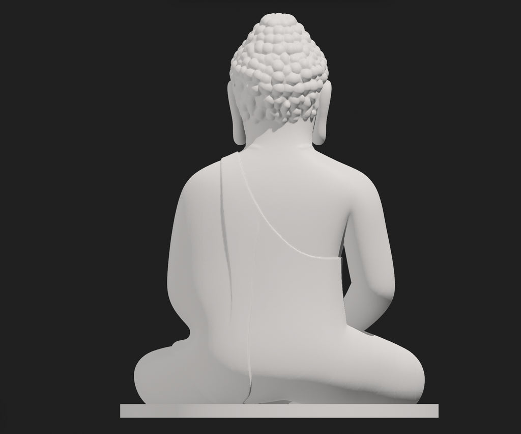 Buddha Statue White Marble