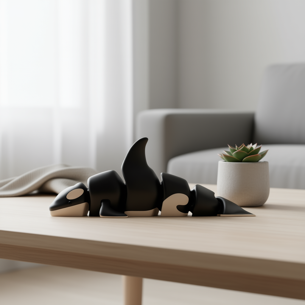 Flexi-Toy Orca Black/Iridium Gold
