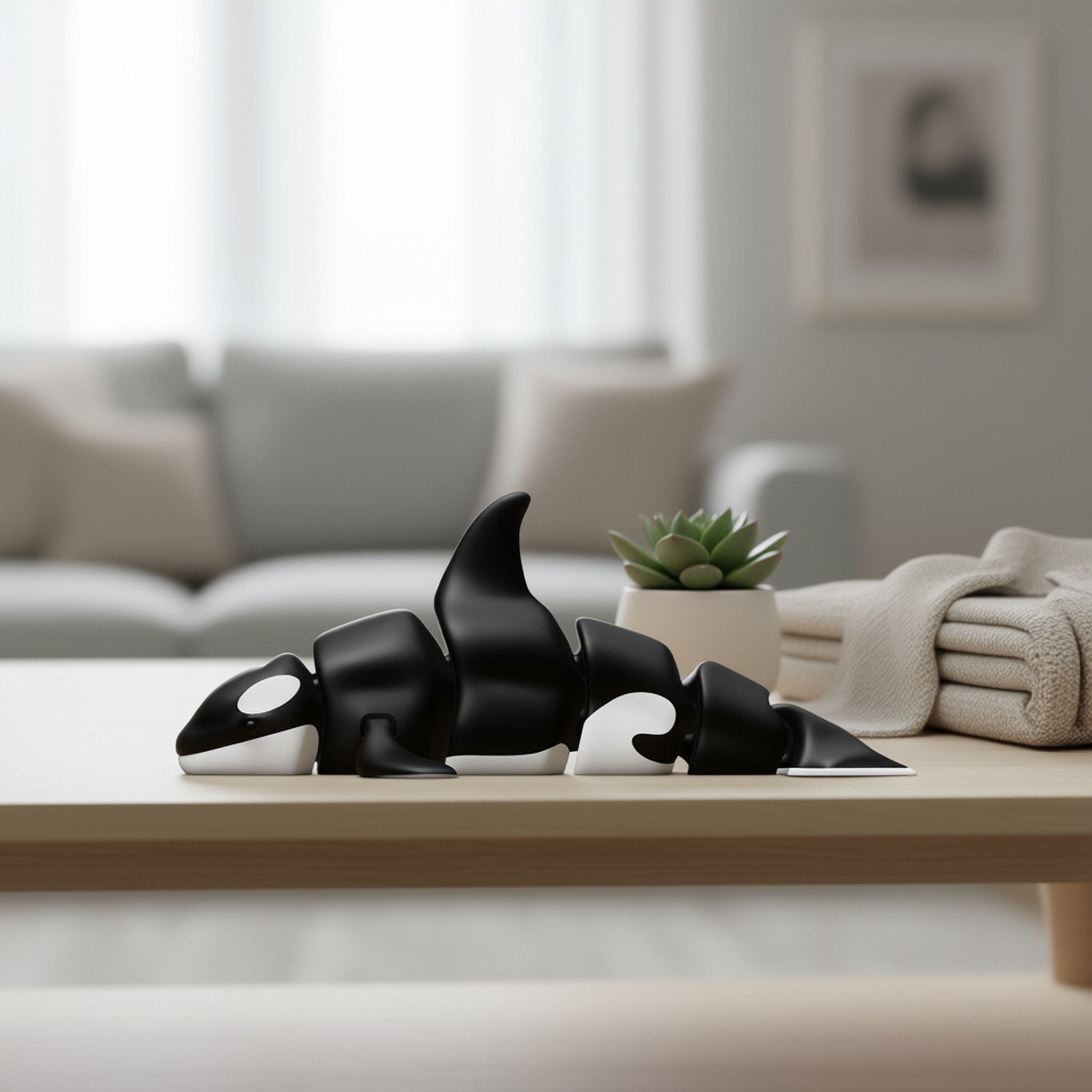 Flexi-Toy Orca Black/White