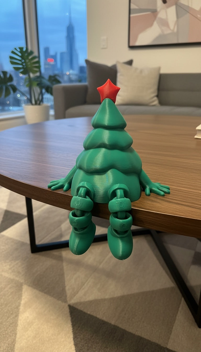 "Moss the Sitting Tree" - Flexi-Toy