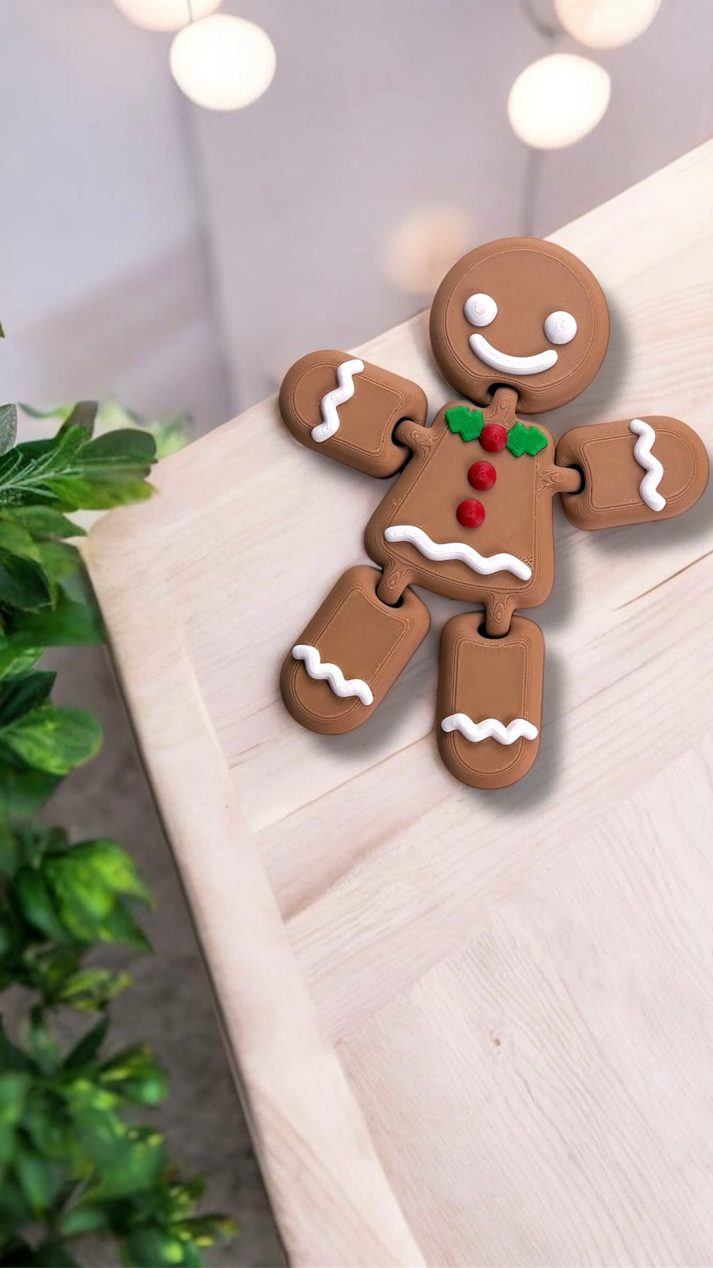 "Elio the Gingerbread Cookie" - Flexi-Keychain