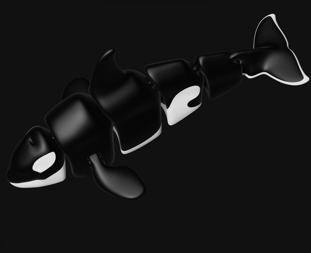 Flexi-Toy Orca Black/White