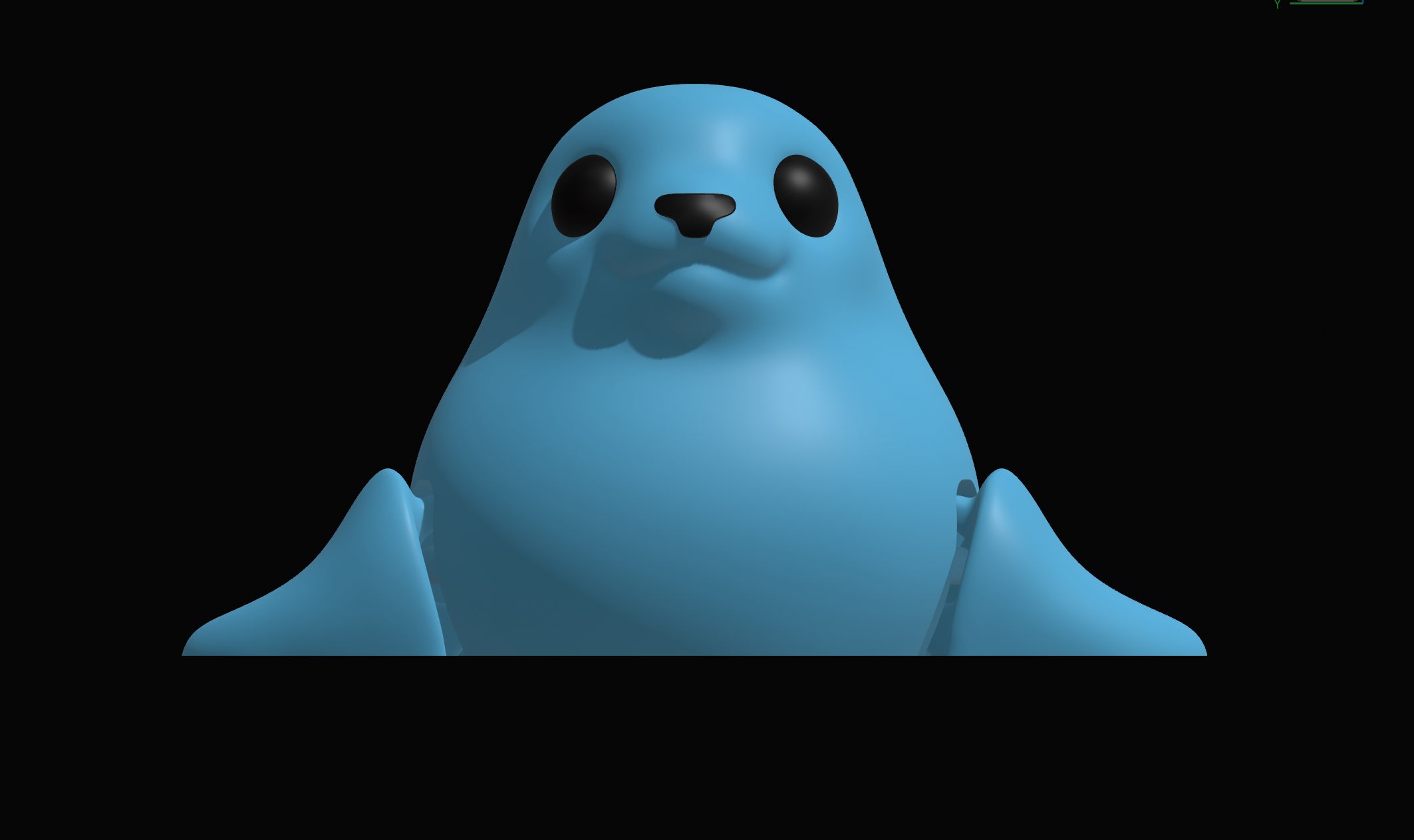 Flexi-Toy Seal Sky Blue