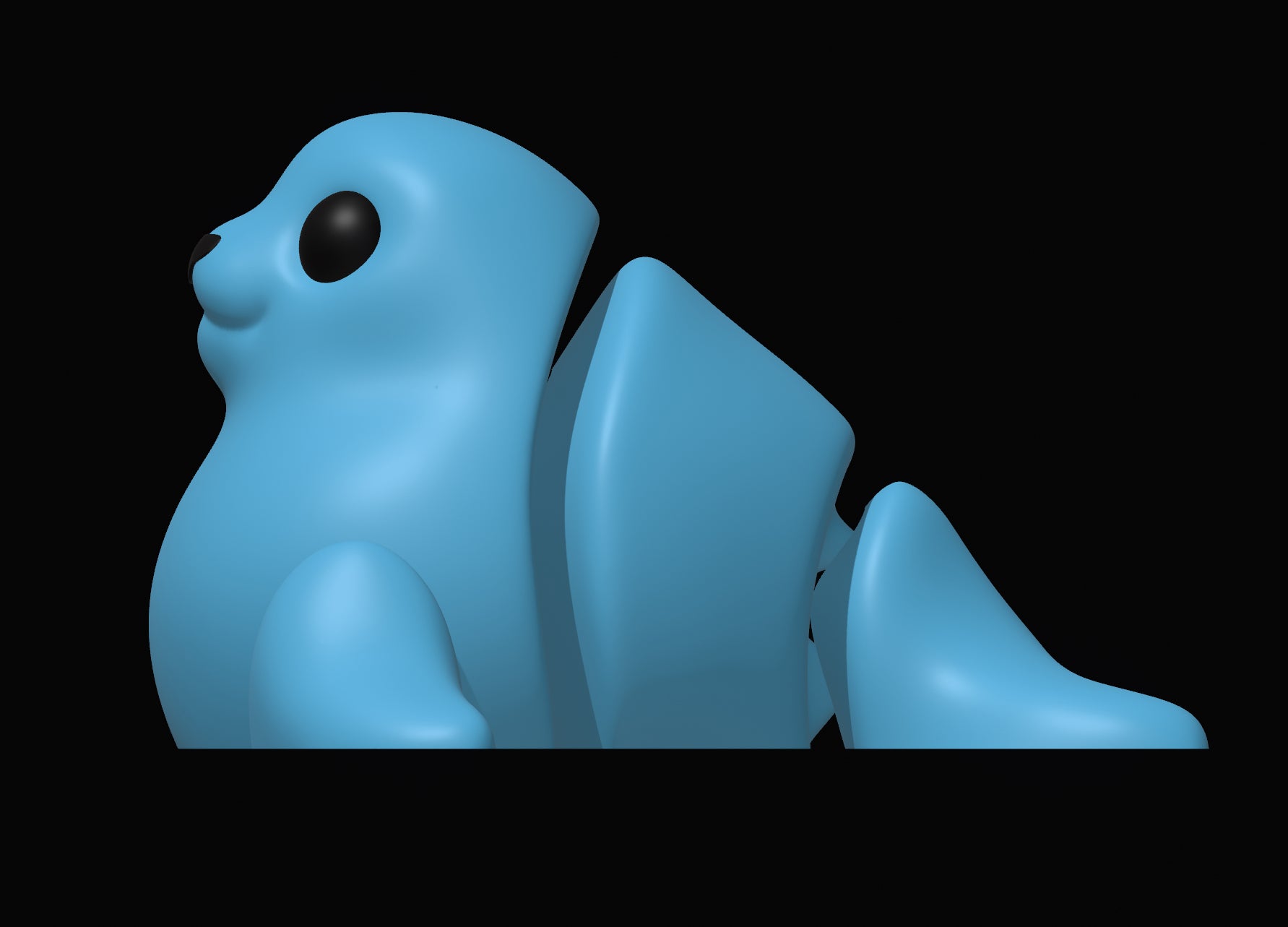 Flexi-Toy Seal Sky Blue