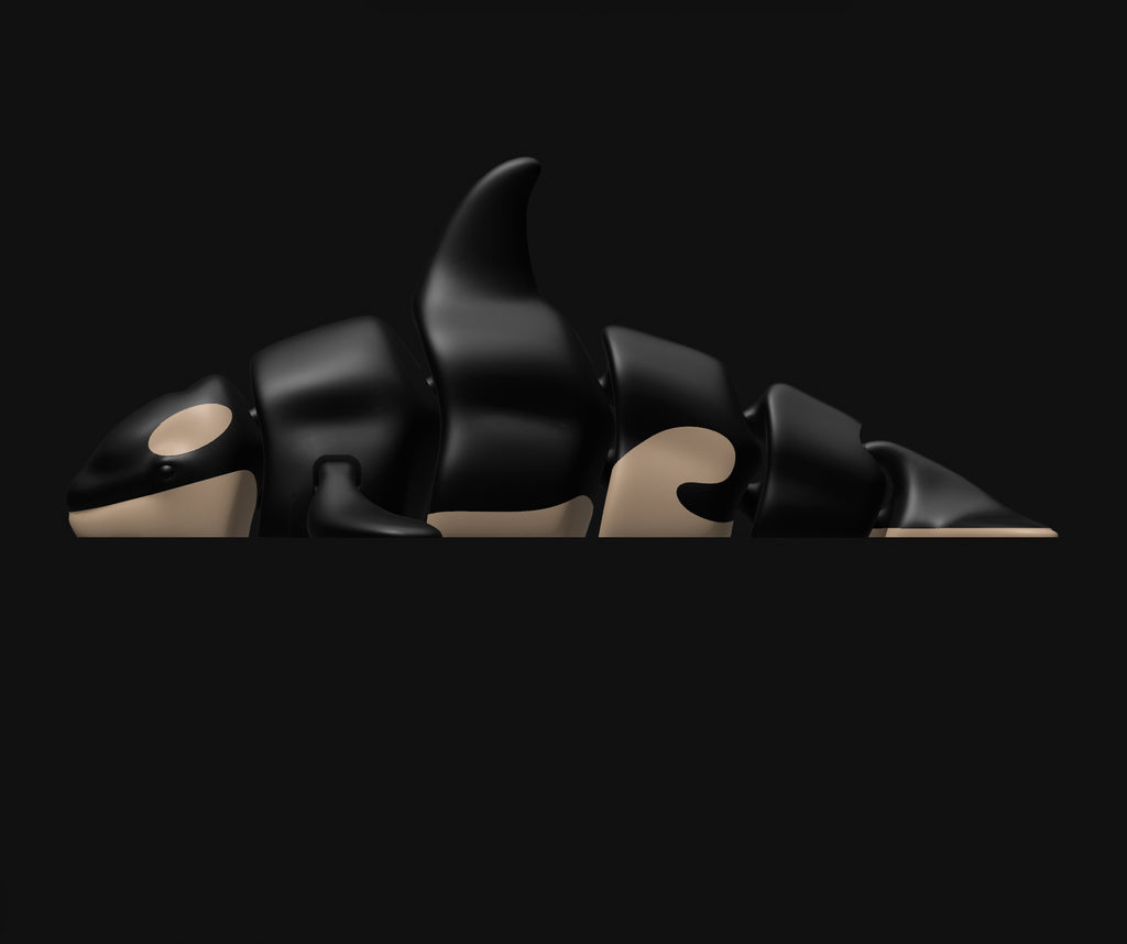 Flexi-Toy Orca Black/Iridium Gold