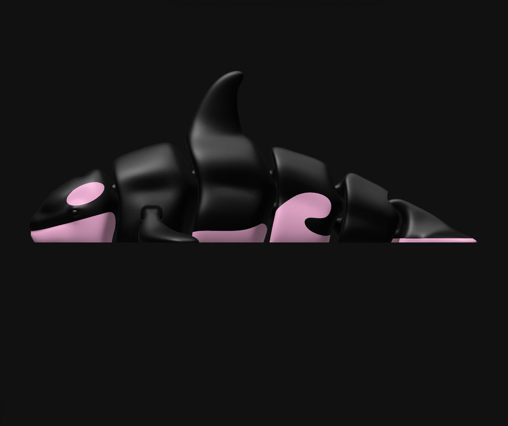 Flexi-Toy Orca Black/Sakura Pink