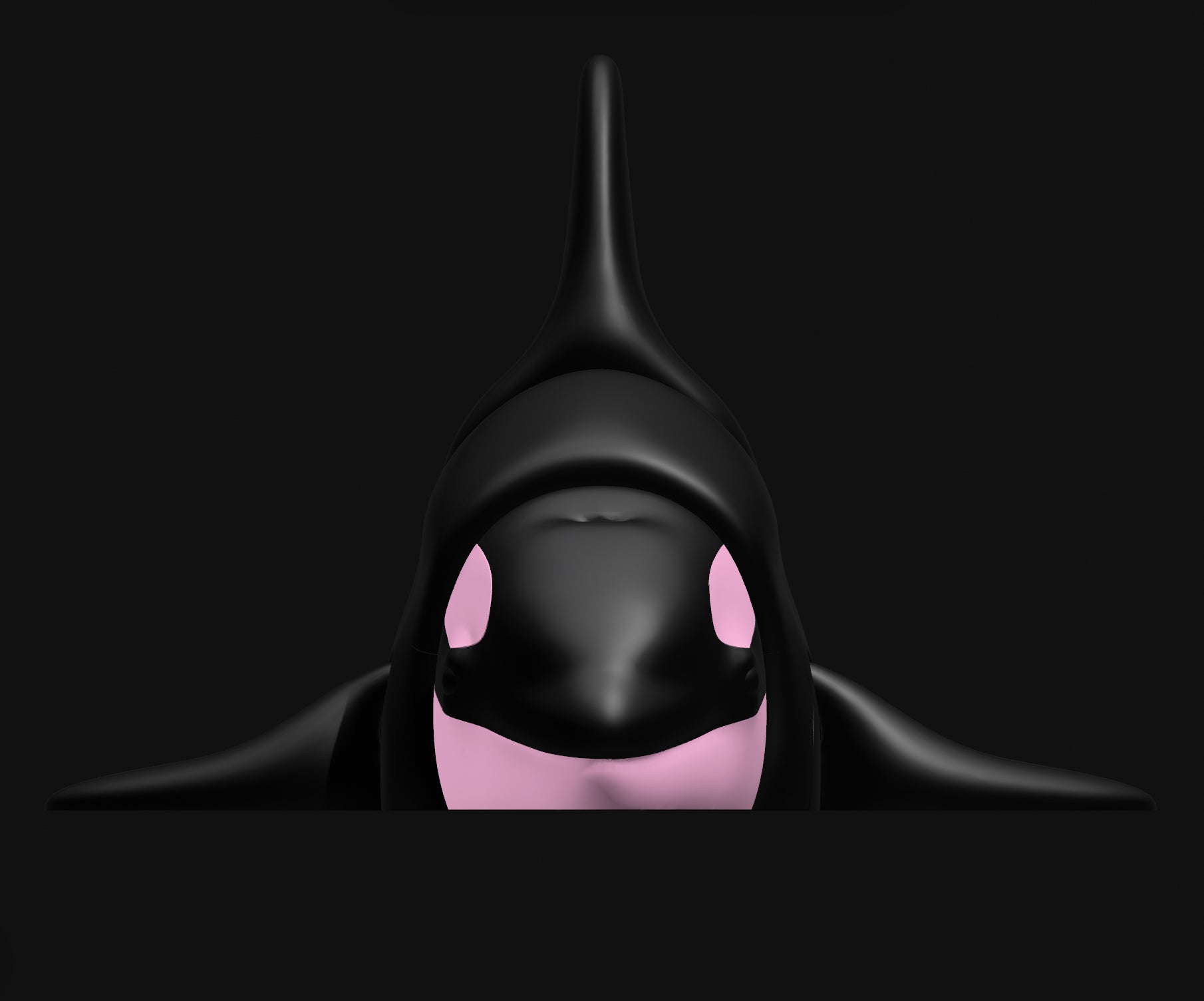 Flexi-Toy Orca Black/Sakura Pink