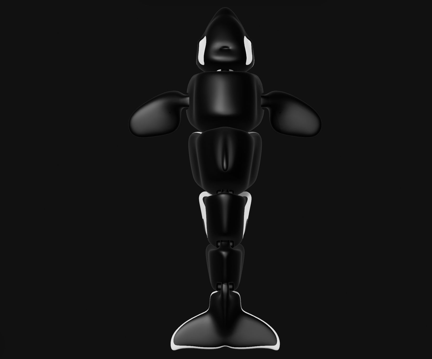 Flexi-Toy Orca Black/White