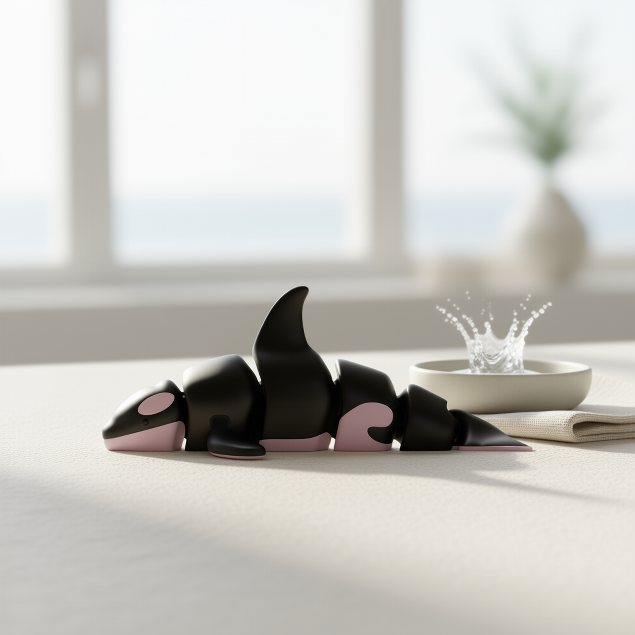 Flexi-Toy Orca Black/Sakura Pink