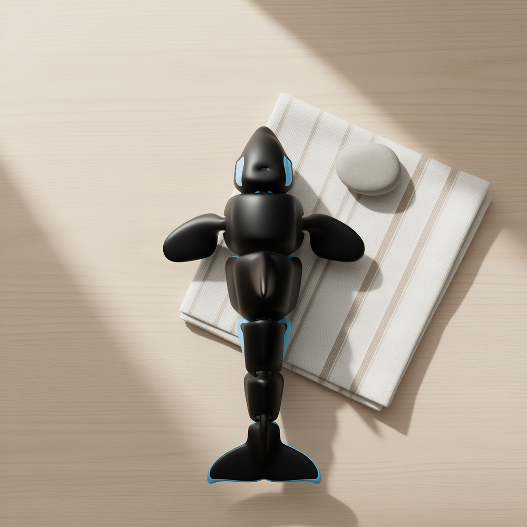 Flexi-Toy Orca Black/Sky Blue