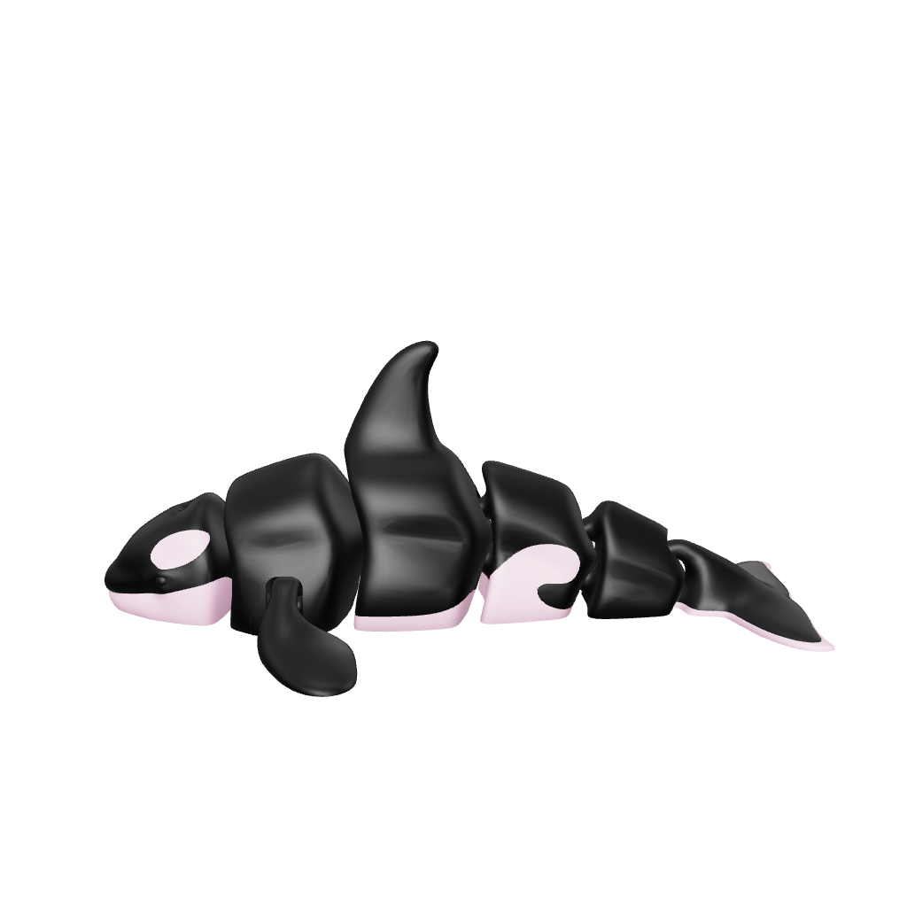 Flexi-Toy Orca Black/Sakura Pink