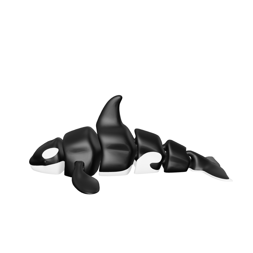 Flexi-Toy Orca Black/White